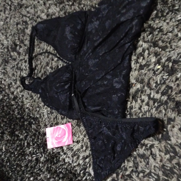 Sexy cinema exoile seductive wear gown and thong set - Picture 12 of 15